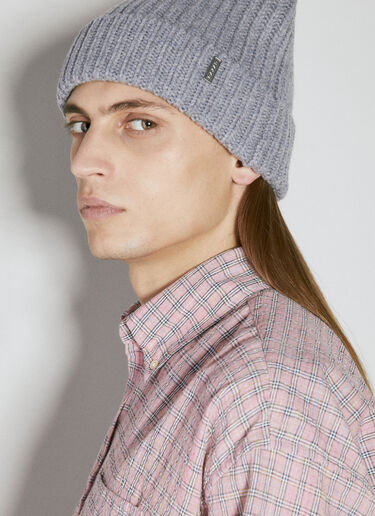 Eytys Wool Knit Beanie Hat Grey eyt0354017