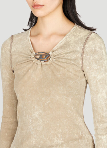 Diesel T-Respec-LS Top Beige dsl0255002