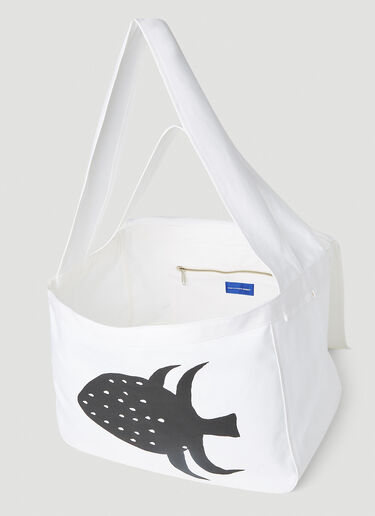 Comme des Garçons SHIRT x Brett Westfall Strawberry Tote White cdg0152008
