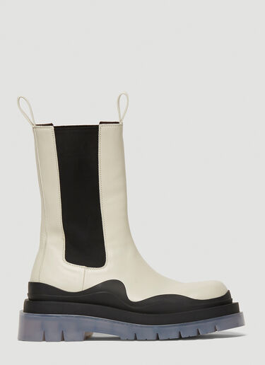 Bottega Veneta BV Tire Boots White bov0241030