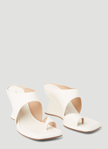Sportmax Caracas Sandals Cream spx0252016