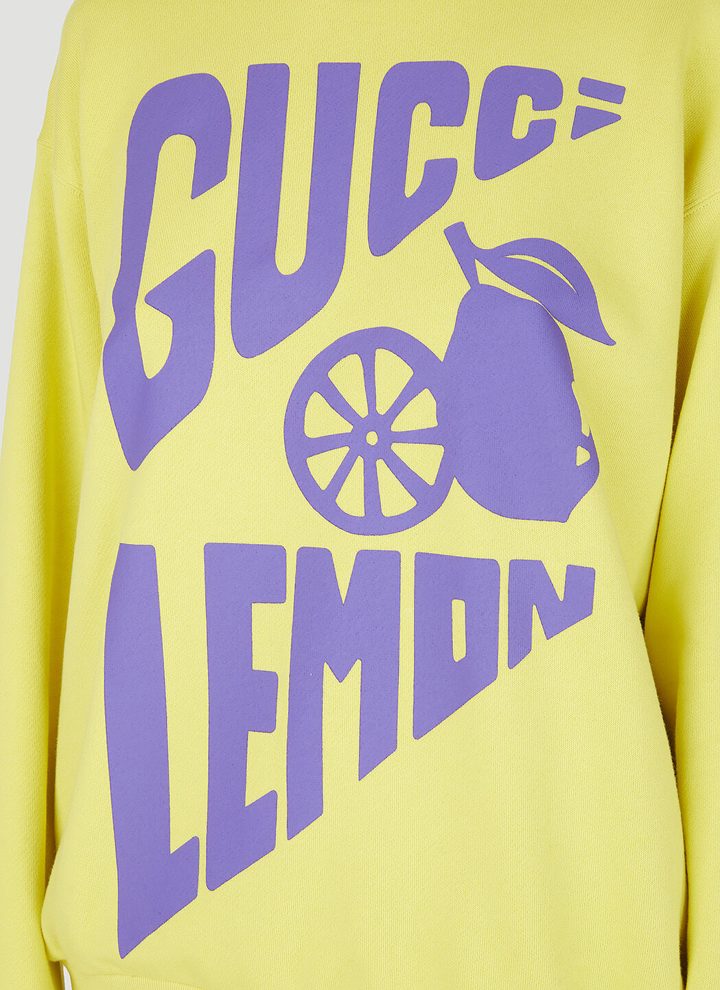 Gucci yellow cat sweater sale