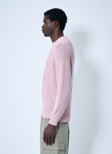 Noah Popcorn Yarn Sweater Pink noa0160018