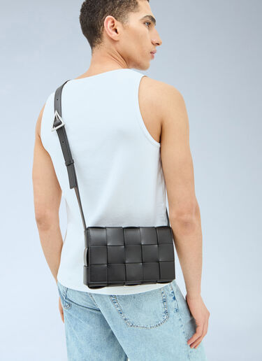 Bottega Veneta Cassette Crossbody Bag Black bov0153025