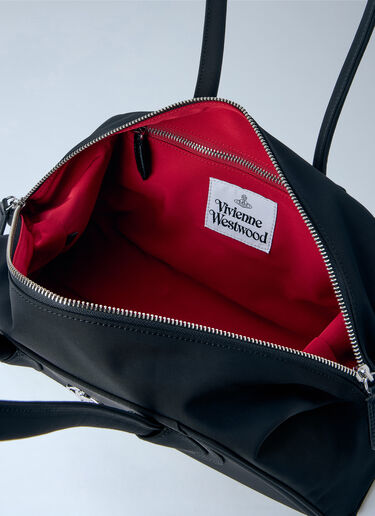LN-CC® - Vivienne Westwood: Shirley Small Holdall Shoulder Bag - Black Vivienne Westwood Shirley Small Holdall Shoulder Bag Black vvw0265057