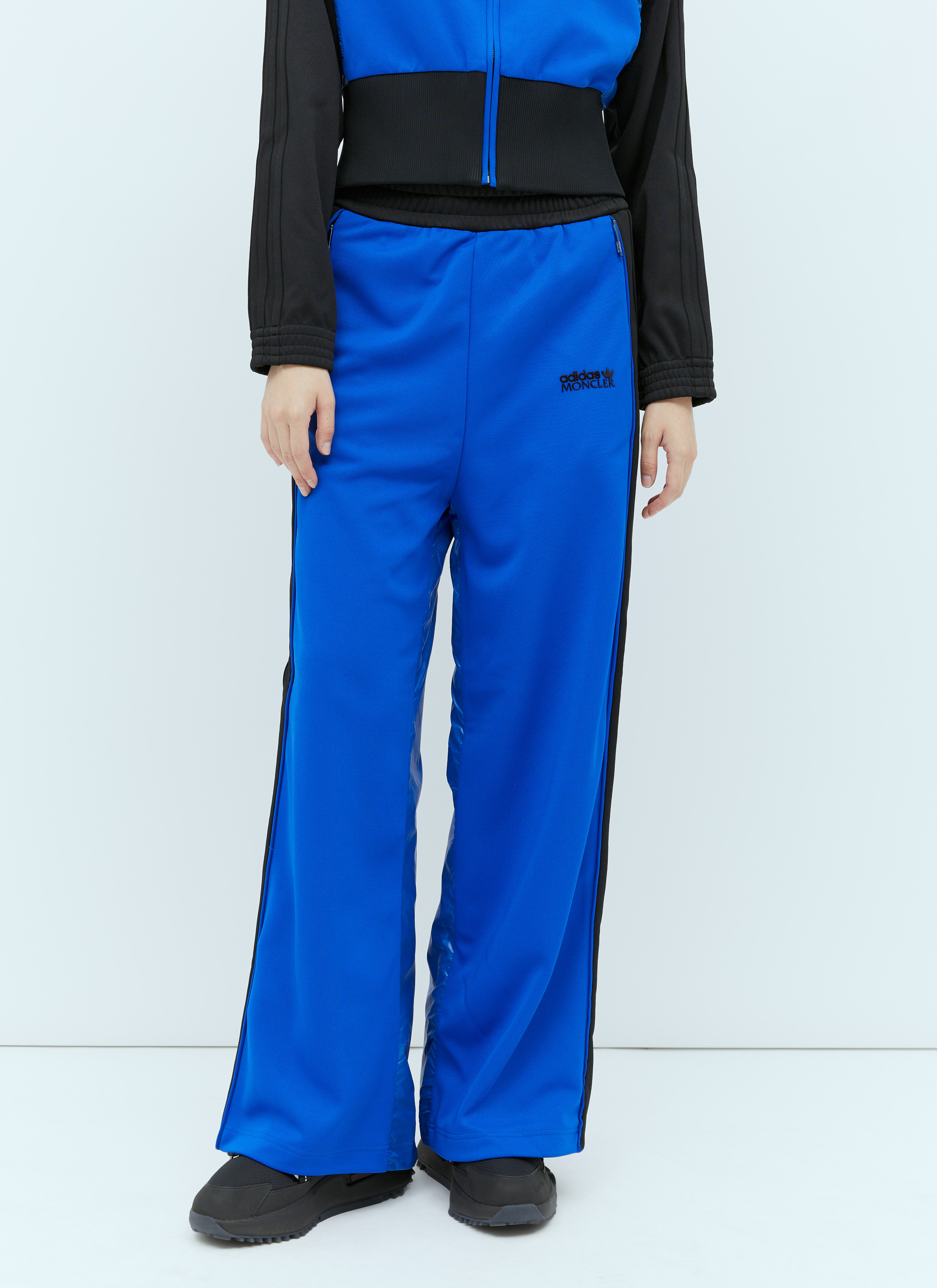 Moncler x adidas Originals 拼接结构运动裤 蓝色 mad0254005