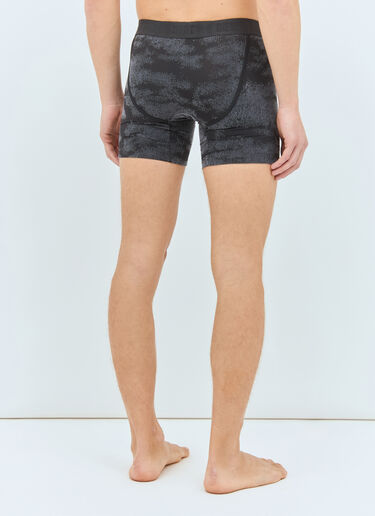SAVAGE X DIESEL Flocked-Boxer-Briefs Black dsf0158005