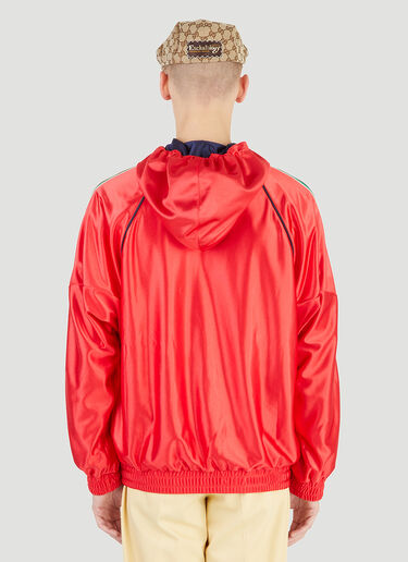 Gucci Web Stripe Hooded Sweatshirt Red guc0145002