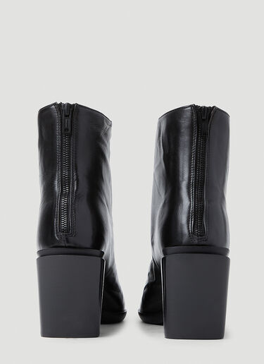 Ann Demeulemeester Florentine Heeled Ankle Boots Black ann0252015