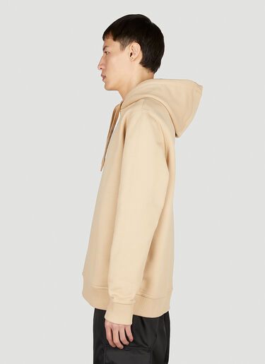 Burberry 徽标贴饰连帽运动衫 奶油色 bur0152031
