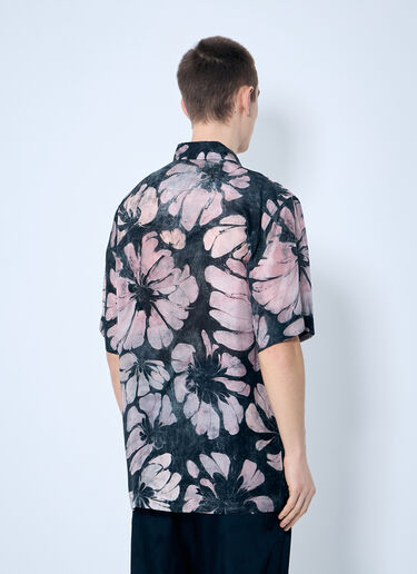Dries Van Noten Floral Silk Shirt Pink dvn0160018