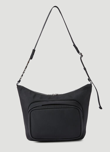 Alexander Wang Heiress Sport Large Shoulder Bag Black awg0253040