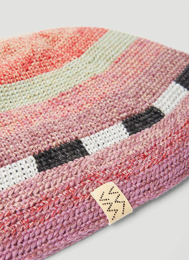 Visvim Meda Crochet Hat Orange vis0153006