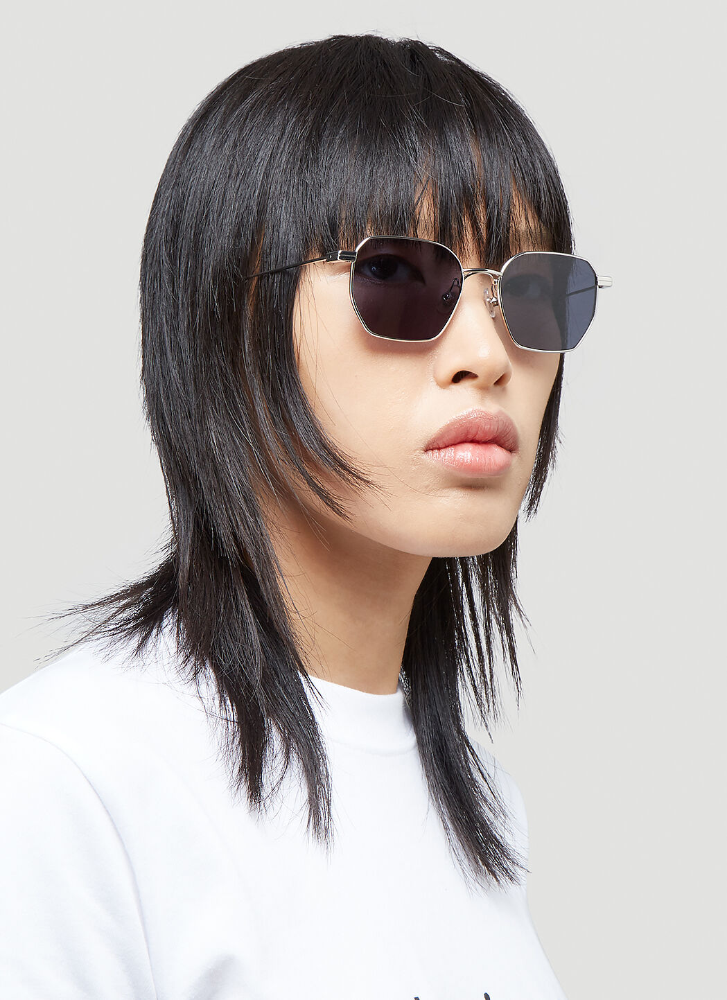GENTLE MONSTER サングラス　BOWLY Gentle Monster Bowly 02 Sunglasses in Silver | LN-CC