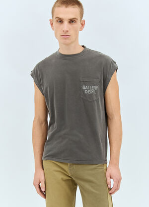 Gallery Dept. Logo Print T-Shirt Red gdp0160018