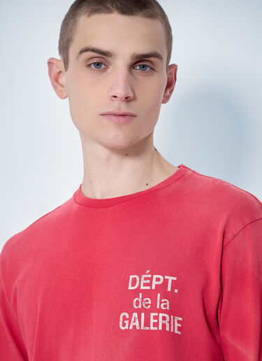 Gallery Dept. French Logo Print T-Shirt Red gdp0160018