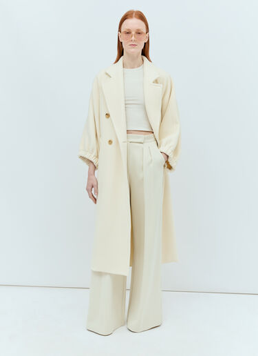 Max Mara Cashmere Coat Cream max0255006