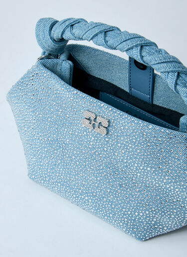 GANNI Mini Denim Bou Handbag Denim gan0260026