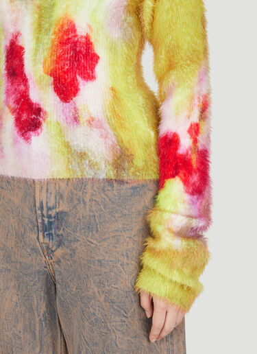 Acne Studios ファジーニットセーター マルチカラー acn0254010