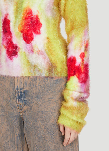 Acne Studios Fuzzy Knit Sweater Multicolour acn0254010