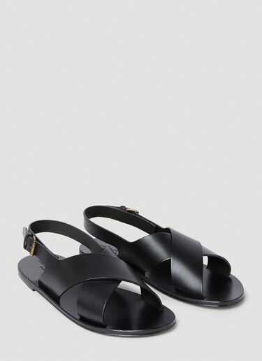 Saint Laurent Mojave Sandals Black sla0151040