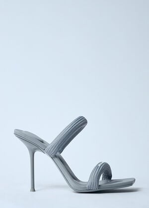 Alexander Wang Julie 圆管高跟凉鞋 灰色 awg0259033