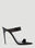 Saint Laurent Martha High Heel Mules White sla0252018