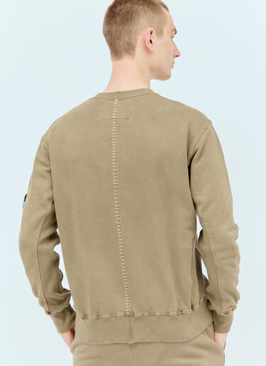 Space Available Artisan Sweatshirt Khaki spa0356011