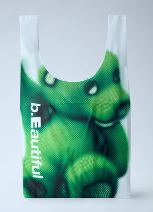b.Eautiful x kiiro Gummies Reusable Tote Bag XL Green bea0164032