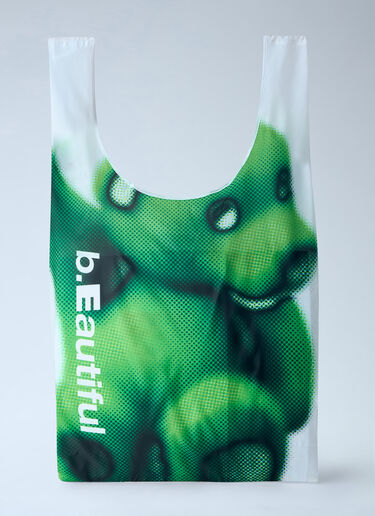 LN-CC® - b.Eautiful: x kiiro Gummies Reusable Tote Bag XL - Green b.Eautiful x kiiro Gummies Reusable Tote Bag XL Green bea0164032