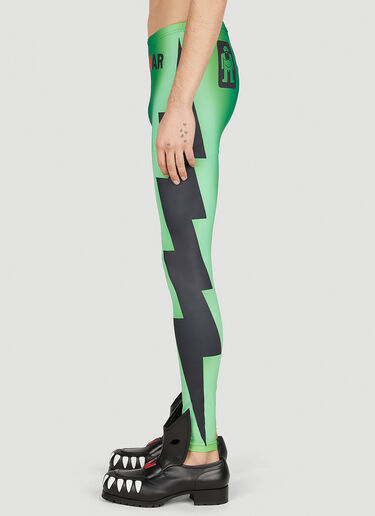 Walter Van Beirendonck Sun Leggings Green wlt0152010