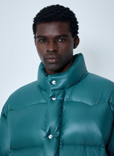 Re-Nylon Down Coat Prada Re-Nylon Down Coat Green pra0162013
