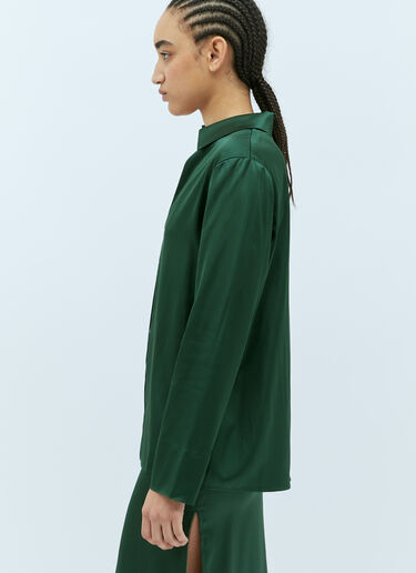 Jacquemus La Chemise Notte Shirt Green jac0256019