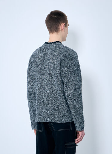 NÒMARYTHM TEXTILE Wool Mock Neck Sweater Grey nma0158014