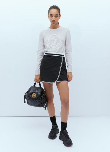 Moncler 裹身迷你半身裙 黑色 mon0255035