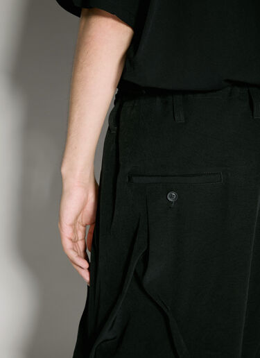 Yohji Yamamoto Random Truck Pants Black yoy0156006