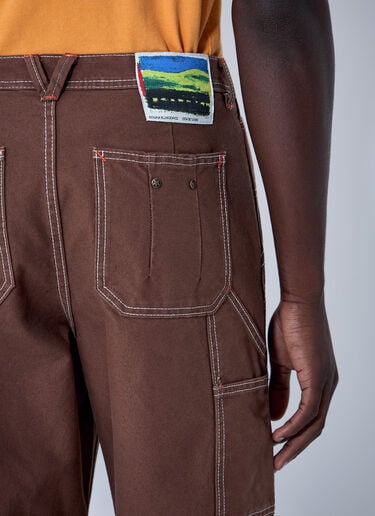 OTW by VANS x Julian Klincewicz Contrast Stitch Cargo Trousers Brown otj0164004