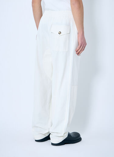 Bottega Veneta Light Cotton Twill Pants White bov0159001