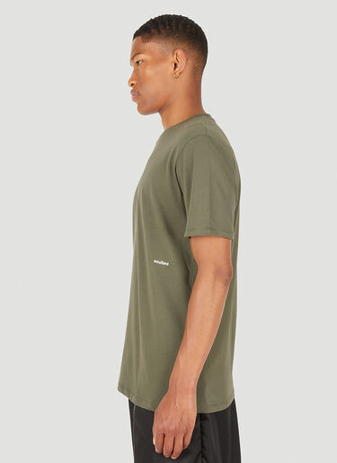 Soulland Coffey Logo T-Shirt Khaki sld0150016