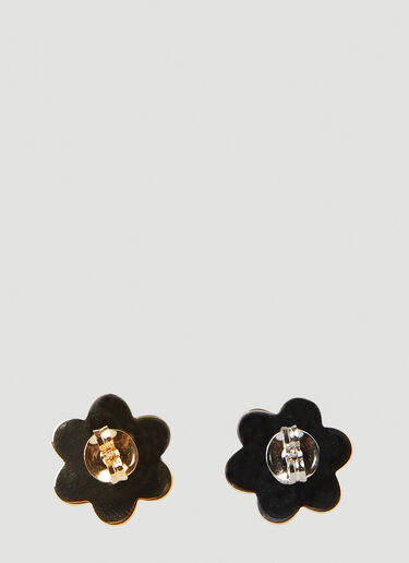 D'heygere Vice Versa Flower Stud Earrings Gold hey0348006