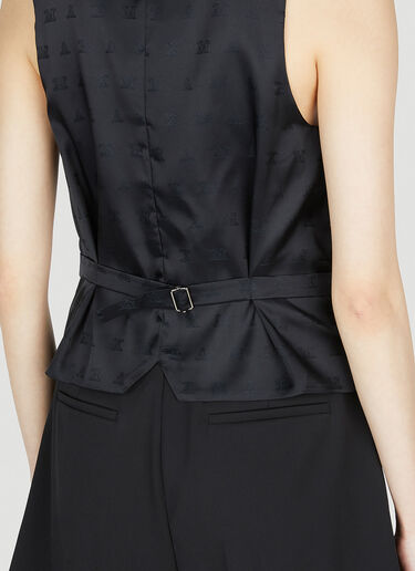 Max Mara Rodi Waistcoat Black max0253027