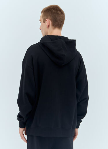 Awake NY Serif Hooded Sweatshirt Black awk0156008