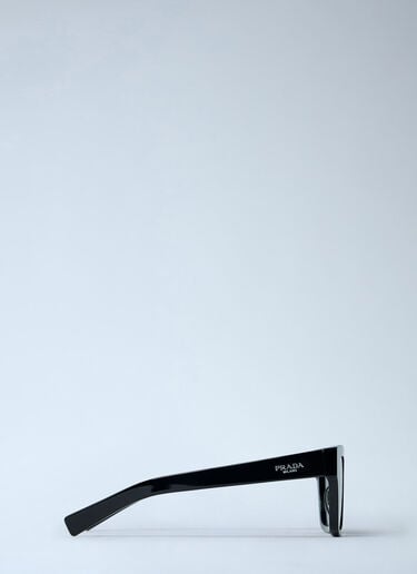 Rectangular Frame Sunglasses Prada Rectangular Frame Sunglasses Black lpr0362002