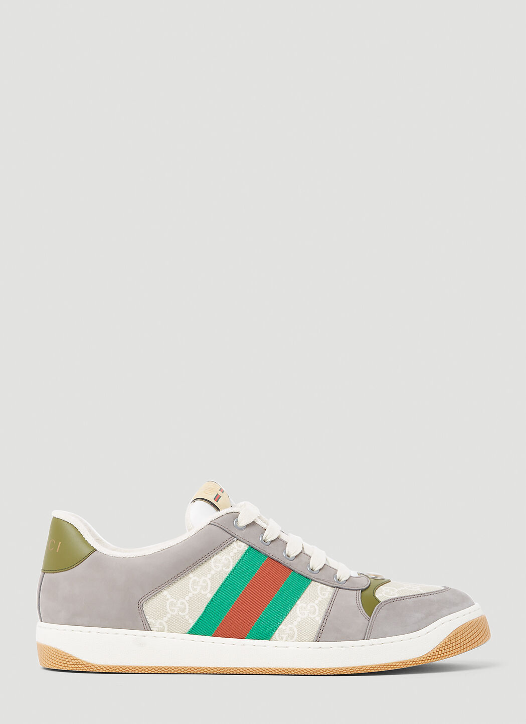 Gucci Men s Screener GG Sneaker in Grey LN CC