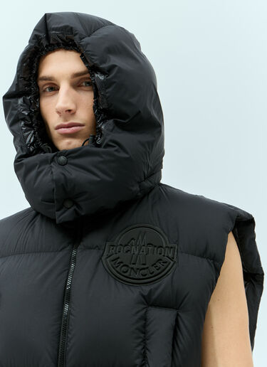 Moncler x Roc Nation designed by Jay-Z Apus Vest Black mrn0156005