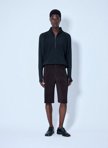 Homme Plissé Issey Miyake Wear Or Wrap Shorts Brown hmp0164011