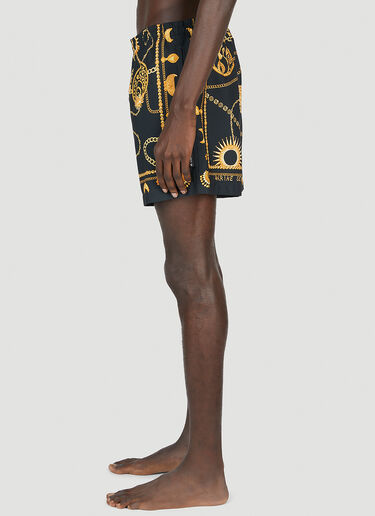 Graphic Print Swim Shorts Marine Serre Graphic Print Swim Shorts Black mrs0152004