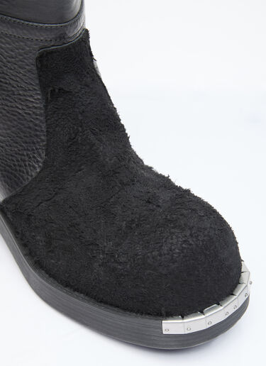 MM6 Maison Margiela Biker Ankle Boots Black mmm0154010