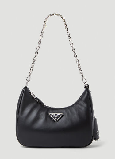 Prada Re-Edition 2005 Shoulder Bag Black pra0253015
