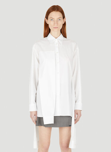 MM6 Maison Margiela Six Sleeve Shirt White mmm0248004